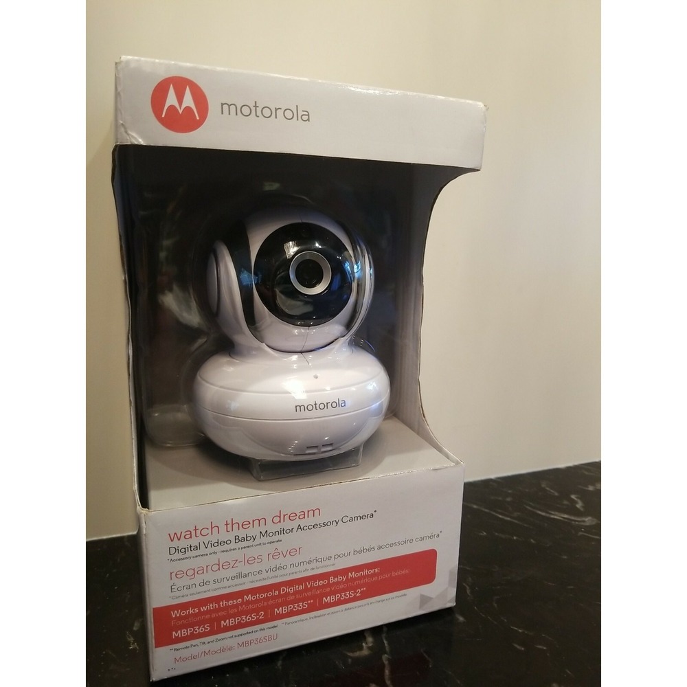 Motorola Watch Them Dream Digital Baby Monitor Accessory Camera MBP36SBU NIB